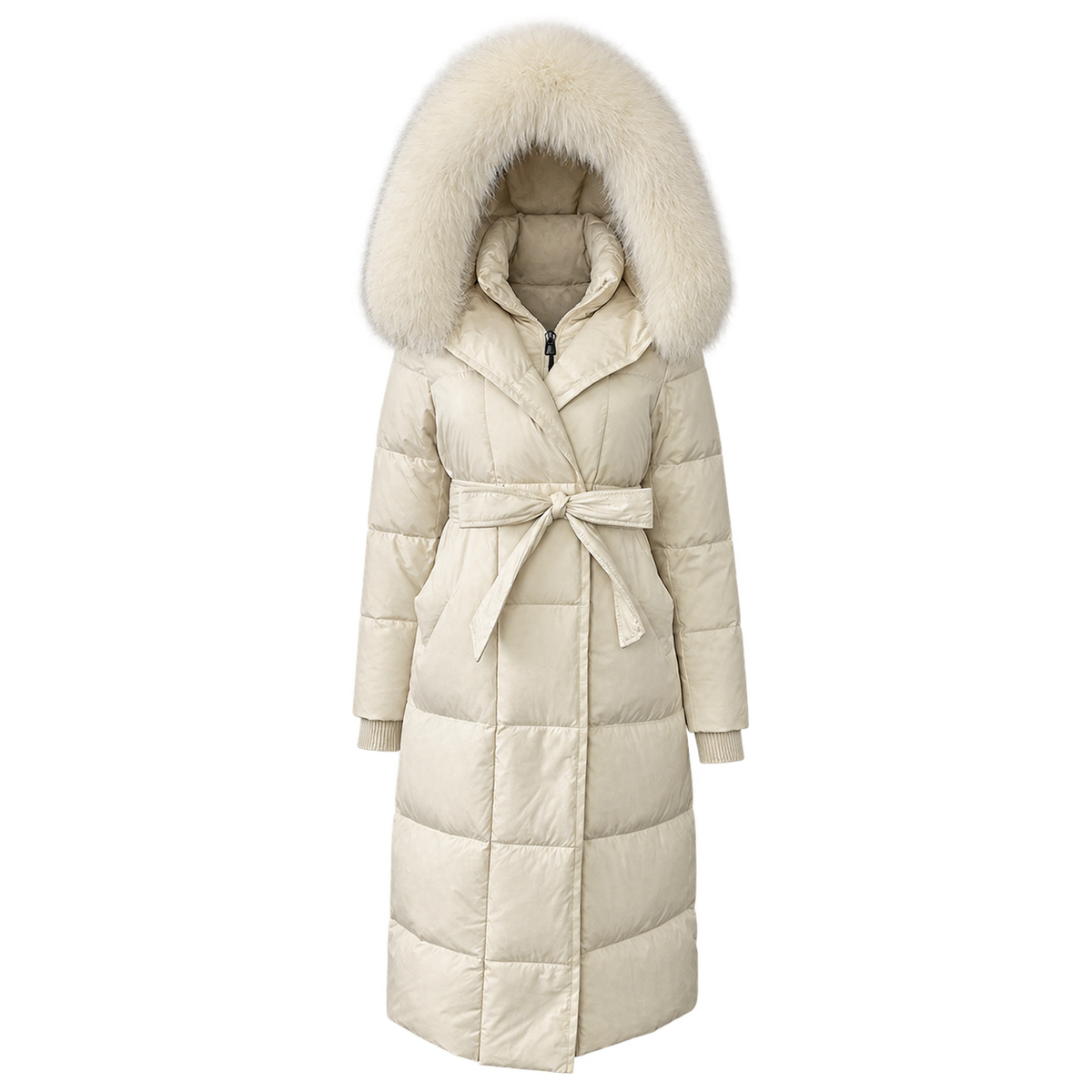 Lyon Vinterkappa Beige