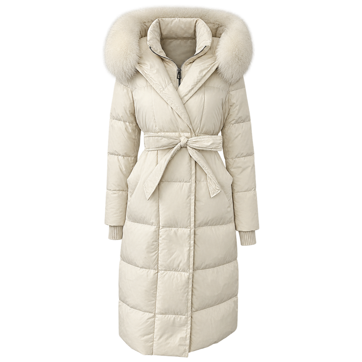 Lyon Vinterkappa Beige