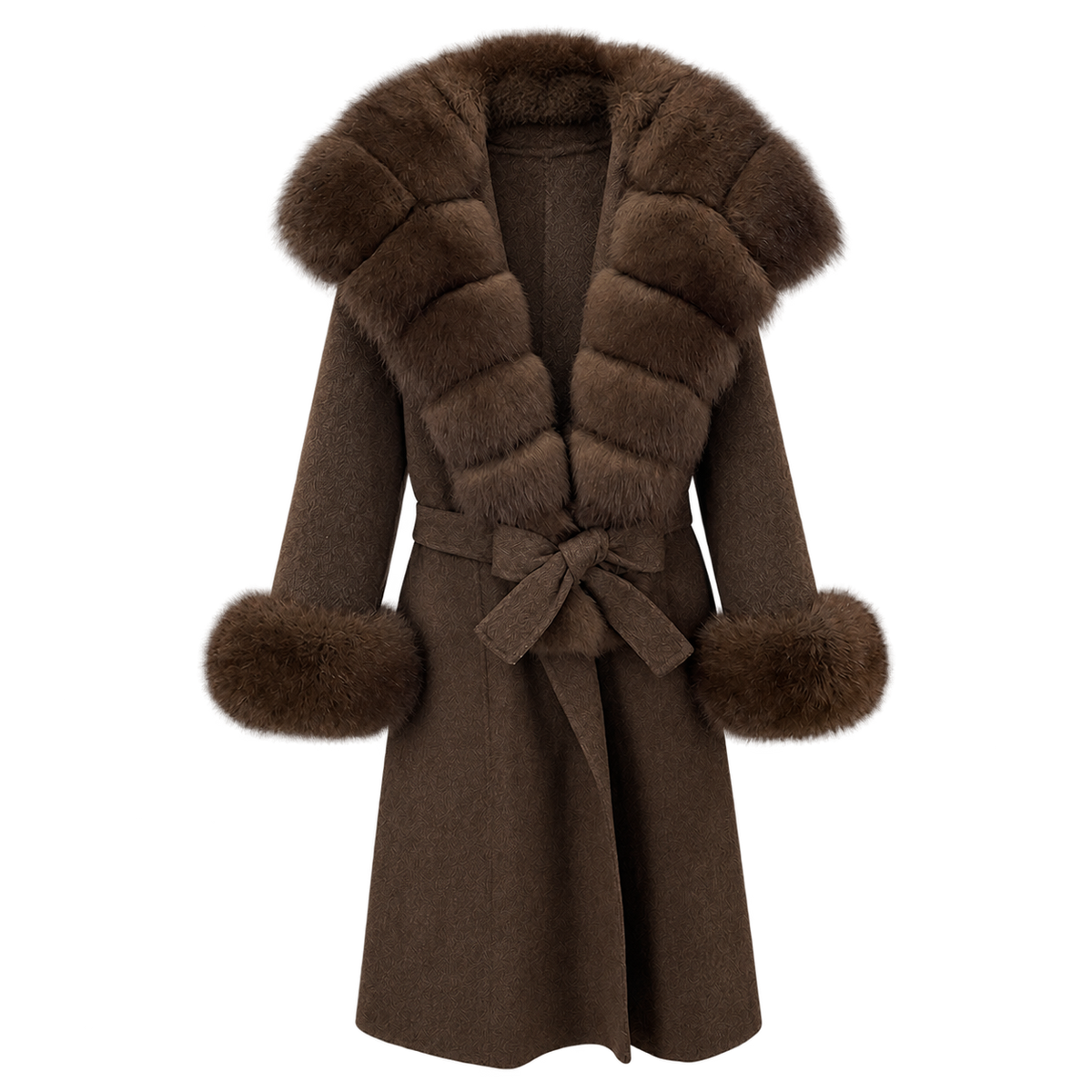 Bordeaux Kappa Kaffebrun